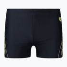 Bokserki pływackie męskie arena Twist Short black/soft green