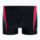 Bokserki pływackie męskie arena Threefold Short black/black/anguria