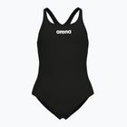 Strój pływacki jednoczęściowy dziecięcy arena Team Swim Pro Solid black/white