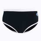 Bokserki pływackie męskie arena Icons Swim Low Waist Short Solid black/white