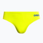 Slipy pływackie męskie arena Team Swim Briefs Solid soft green/neon blue