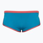 Bokserki pływackie męskie arena Icons Swim Low Waist Short Solid blue cosmo/astro red