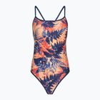 Strój pływacki jednoczęściowy damski dwustronny arena Reversible Swimsuit Challenge Back navy/multi