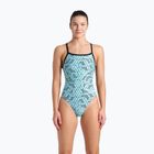 Strój pływacki jednoczęściowy damski arena Escape Challenge Back black/water blue multi
