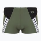Bokserki pływackie męskie arena Stripe Swim Short sage/black/multi