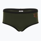 Bokserki pływackie męskie arena One Low Waist Short Big Logo dark sage/black