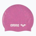 Czepek pływacki arena Silicone Cap pink multi