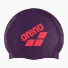 Czepek pływacki arena Big Logo plum/bright coral