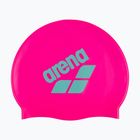 Czepek pływacki arena Big Logo shocking pink/water