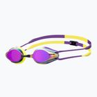 Okulary do pływania arena Tracks Mirror violet/plum/artic lime