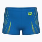 Bokserki kąpielowe dziecięce arena Poseidonia Swim Short blue river/artic lime