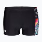Bokserki pływackie arena Lit Logo Swim Short black/multi