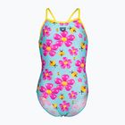 Strój pływacki jednoczęściowy dziecięcy arena Spring Lightdrop Back water multi/yellow star
