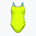 Strój pływacki jednoczęściowy damski Arena Lace Back Solid artic lime/blue cosmo