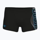 Bokserki pływackie męskie arena Basic Swim Short black/turquoise