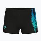 Bokserki kąpielowe chłopięce arena Loud Swim Short black/black multi