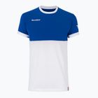 Koszulka tenisowa dziecięca Tecnifibre 22F1ST F1 Stretch Jr white/royal