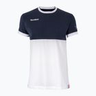 Koszulka tenisowa męska Tecnifibre 22F1ST F1 Stretch white/marine