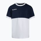 Koszulka tenisowa dziecięca Tecnifibre 22F1ST F1 Stretch white/marine