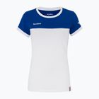 Koszulka tenisowa damska Tecnifibre 22LAF1 F1 Stretch W white/royal