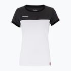 Koszulka tenisowa damska Tecnifibre 22LAF1 F1 Stretch W white/black