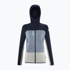 Bluza damska Millet Fusion Grid Hoodie foggy dew/saphir