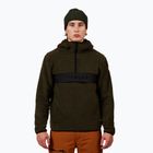 Bluza polarowa męska Rossignol Alltrack Anorak Fleece olive shadow