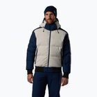 Kurtka narciarska męska Rossignol Corduroy Down Bomber silver cloud/dark navy