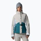 Kurtka narciarska damska Rossignol Snowdazzle Belted silver cloud