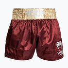 Spodenki treningowe męskie Venum Classic Muay Thai burgundy/gold/white