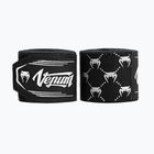 Bandaże bokserskie Venum Hand Wraps 400 cm black/white