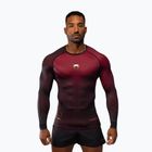 Longsleeve treningowy męski Venum Tactical XT Rashguards black/burgundy/gold