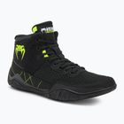 Buty bokserskie męskie Venum Training Camp 4.0 Wrestling black/neo green