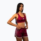 Biustonosz treningowy Venum Adrenaline burgundy/pink