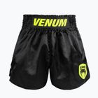 Spodenki treningowe męskie Venum Classic Evo Muay Thai black/neon yellow
