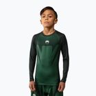 Rashguard longsleeve dziecięcy Venum Attack Kids Rashguard fores green/off white