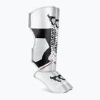 Ochraniacze piszczeli i stóp Venum Ringhorns Charger Shin silver/black