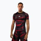 Rashguard męski Venum Matupa Short Sleeve black/red/silver