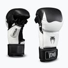 Rękawice MMA Venum Attack 2.0 Sparring Leather black/white