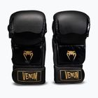 Rękawice MMA Venum Attack 2.0 Sparring Leather black/gold