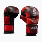 Rękawice sparingowe Venum Galactic 3.0 Sparring red/slver