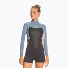 Pianka do pływania damska ROXY 2/2 mm Prologue Chest Zip Springsuit FL cloud black/powderdgrey/ sunglow