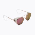 Okulary przeciwsłoneczne damskie ROXY Blizzard shiny rose gold/white/ml sup pi
