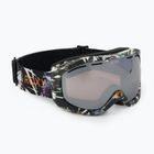 Gogle snowboardowe damskie ROXY Sunset ART true black superlights /amber rose ml super silver