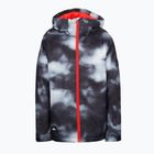 Kurtka snowboardowa dziecięca Quiksilver Mission Printed black particul