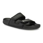 Klapki męskie Quiksilver Rivi Double Adjust black/grey/black