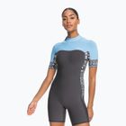 Pianka do pływania damska ROXY 2 mm Swell Series Back Zip Springsuit Qlock jet/boy blue