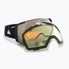 Gogle snowboardowe Quiksilver Greenwood black/clux ml silver