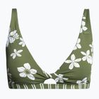 Góra od stroju kąpielowego ROXY Retro Revo Twist Bra loden green surfrider spirit s