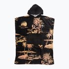 Ponczo Quiksilver Hoody Towel 2023 black/jet black